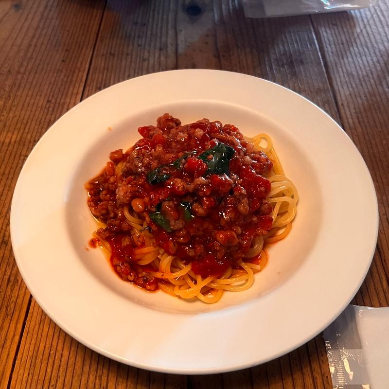 豚トロパスタ(and people jinnan)