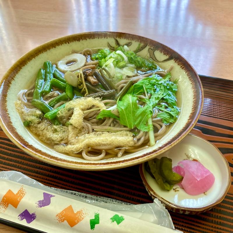 山菜そば(まるはち )