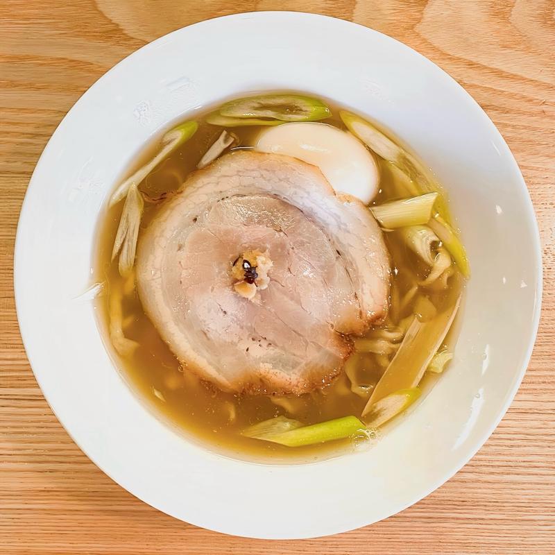 塩そば(麺 㐂色)