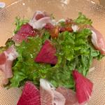北海道産生ハムのおつまみサラダ(ヱビスバー 札幌アピア店 (YEBISU BAR Sapporo Apia))