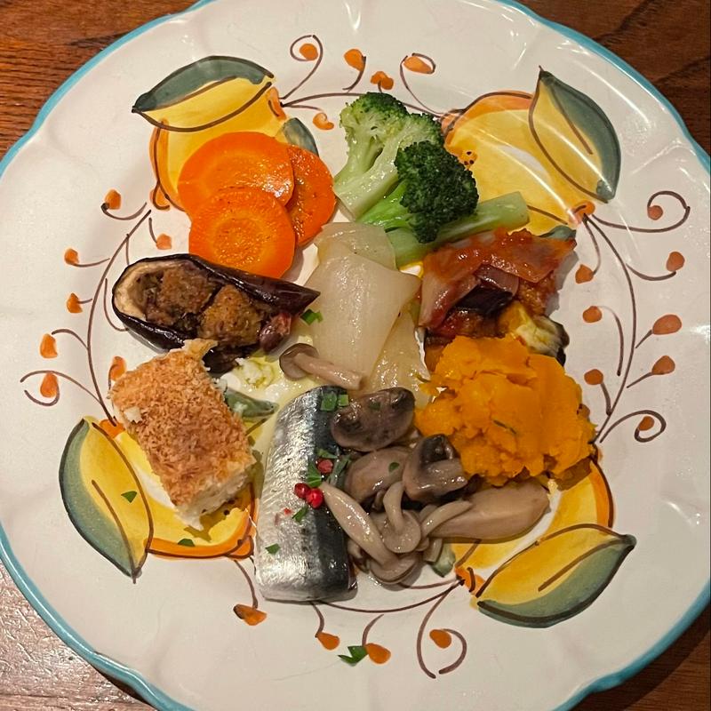 前菜の盛り合わせ(Dal Brigante)