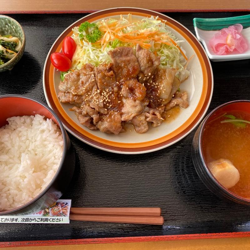 生姜焼き定食(エコレストラン　あいのの )