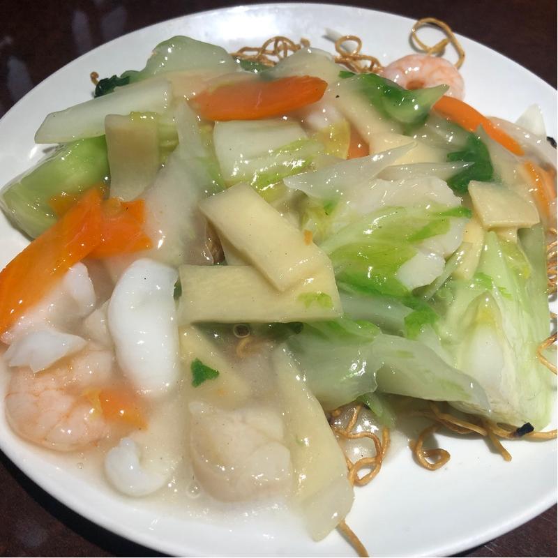 海鮮焼きそば(横浜中華街 景珍樓 （けいちんろう）)