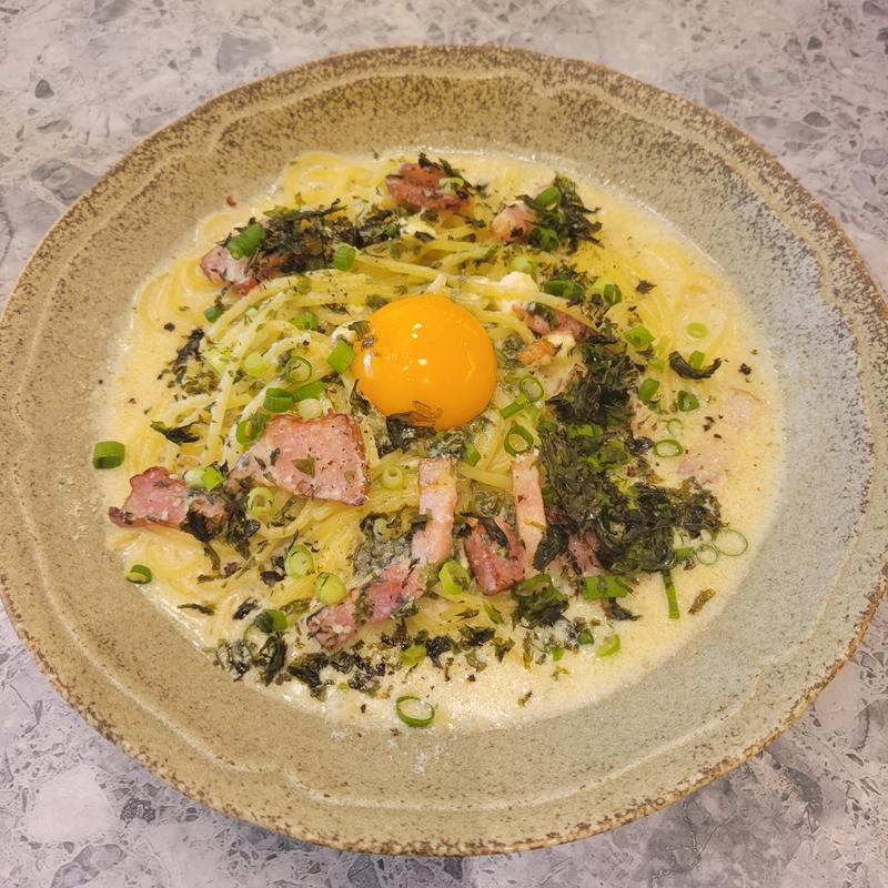 磯海苔カルボナーラ(カルボナーラ専門店 Carbo*LAB.自由が丘店)