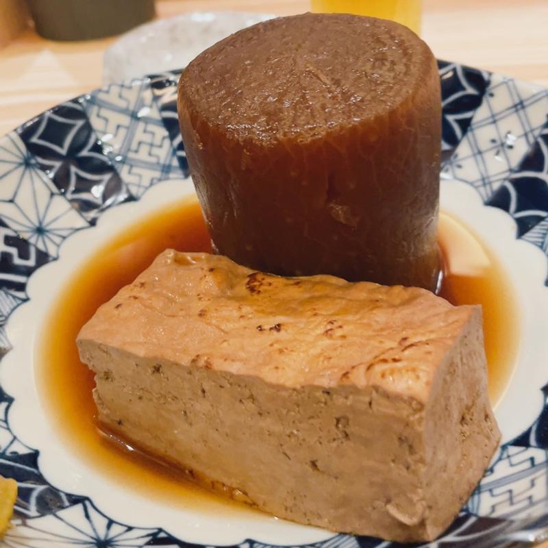 おでん　大根　豆腐(アテニヨル )