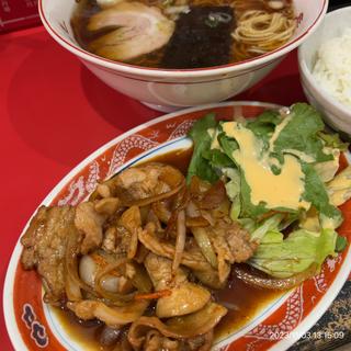 焼肉定食ラーメン付(中華料理 大門)
