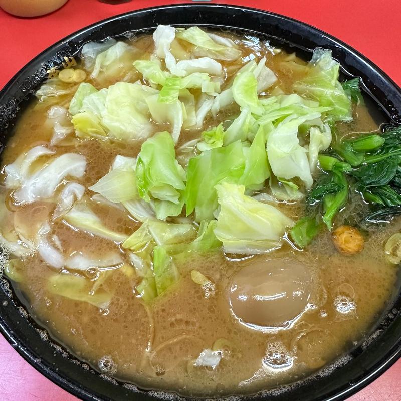 ラーメン中　キャベツ(杉田家)