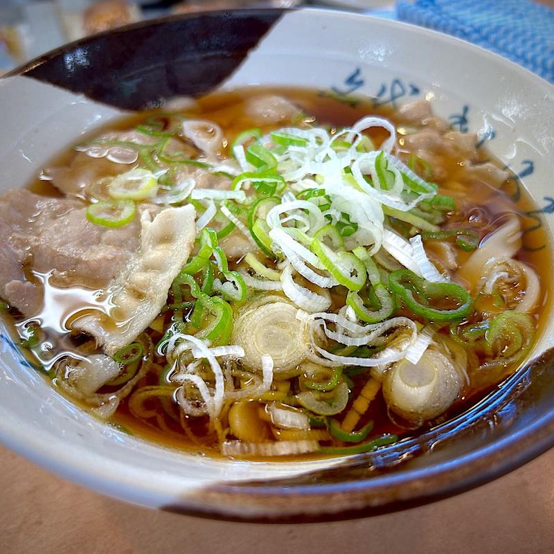 豚しゃぶきしめん(名代きしめん 住よし JR名古屋駅10・11番ホーム店 （すみよし）)