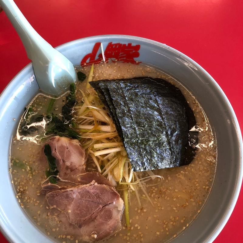 ネギチャーシュー麺（醤油塩味噌）(山岡家 谷田部店 （やまおかや）)