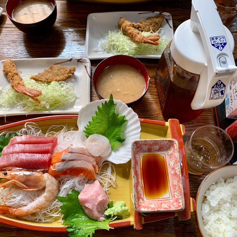 特別刺身定食(味の食彩館(あじのしょくさいかん))