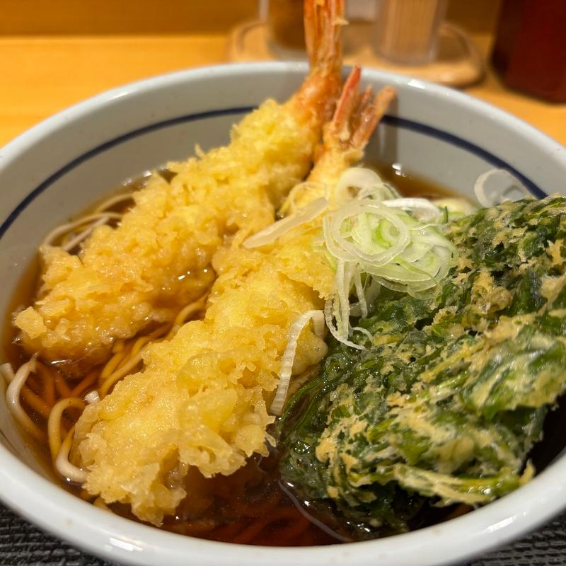 海老天そば(吉そば 銀座本店)