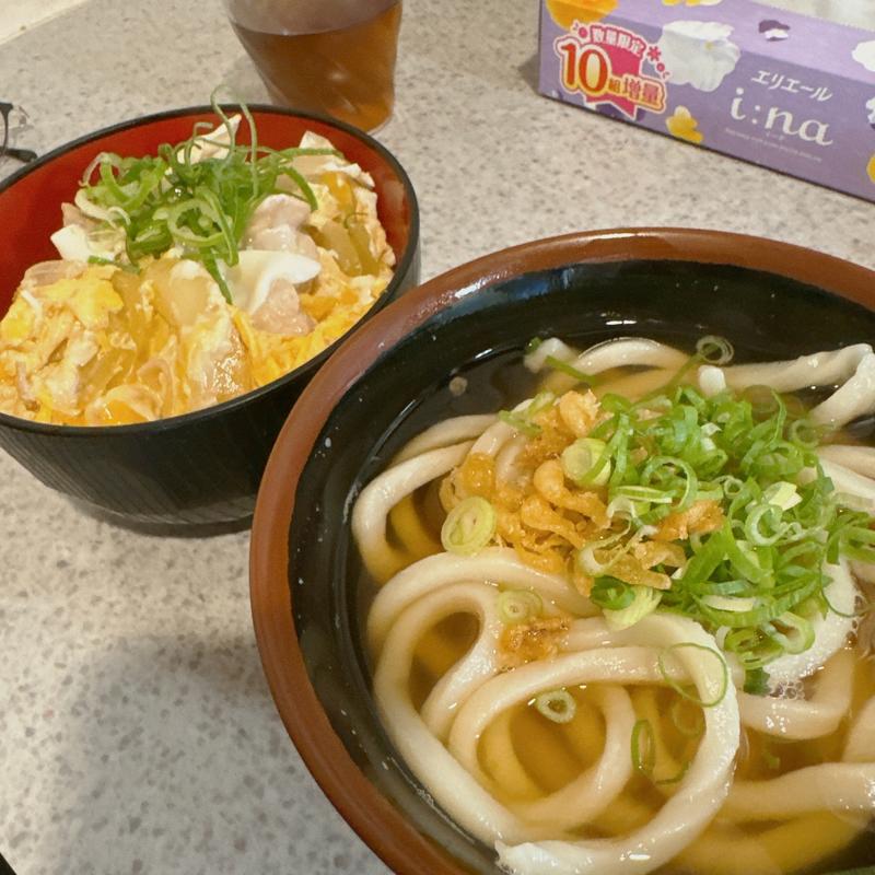 親子丼セット(讃岐一番)