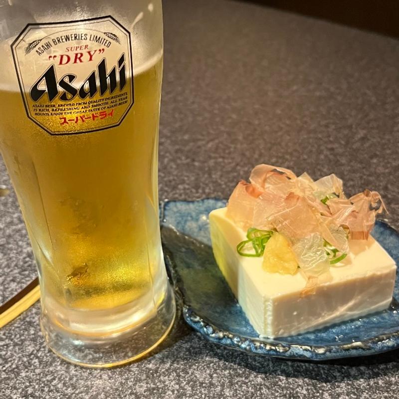 冷奴(地鶏焼&たこ焼き居酒屋 ここか)