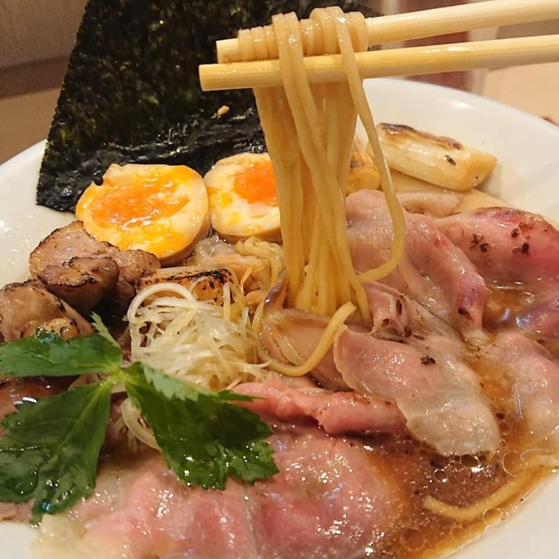 特製紀州鴨そば  紀州鴨(燃えよ麺助)