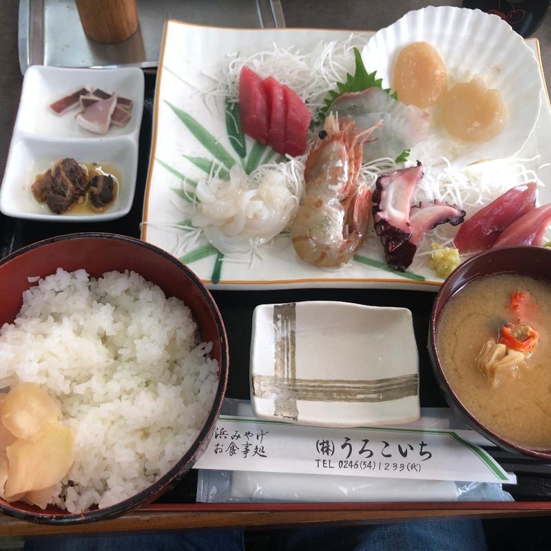 刺身定食(うろこいち )