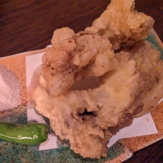 舞茸の天ぷら 柚子の香り(小割烹おはし渋谷)