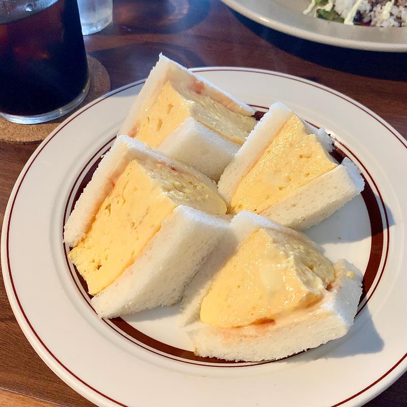厚焼きたまごサンド(talo coffee(タロ コーヒー))