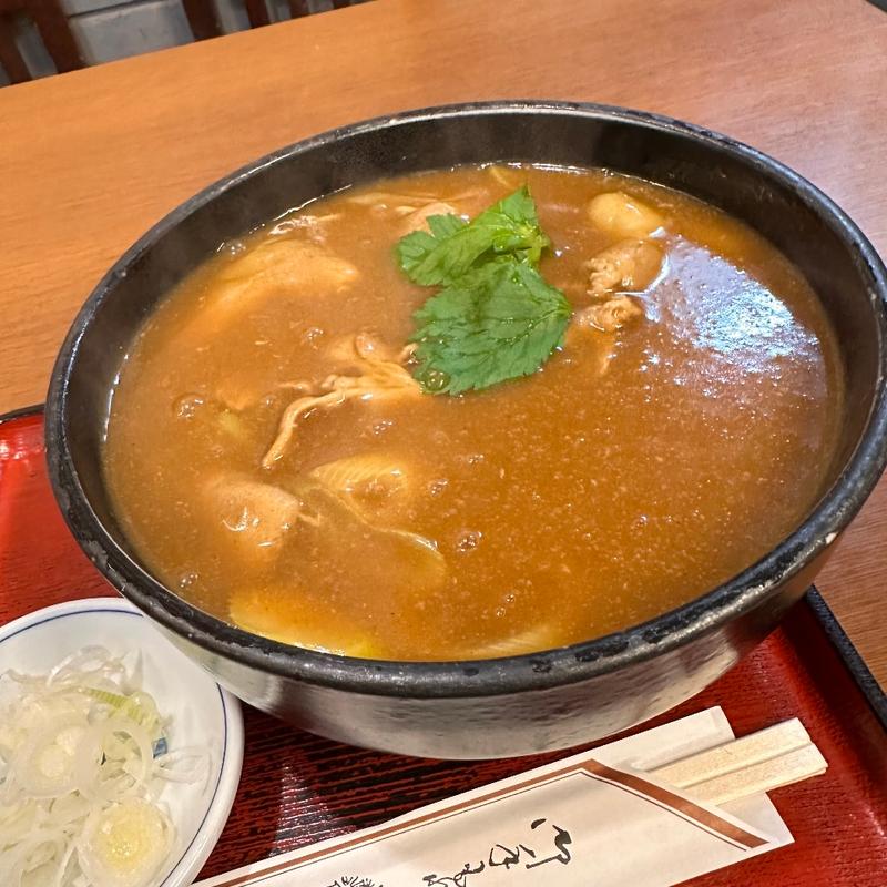 カレー南蛮蕎麦(そば処 長岡屋)