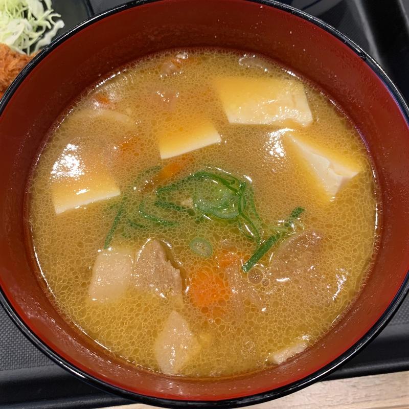 豚汁(松屋 立川柴崎町店 （まつや）)