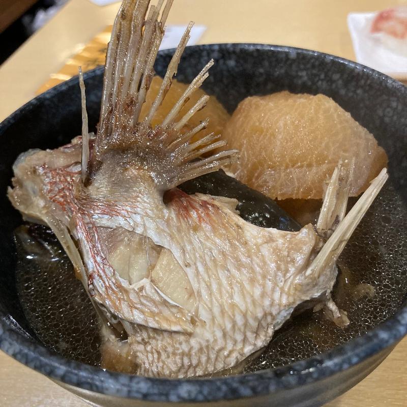 あら煮(第二ひさご寿司)