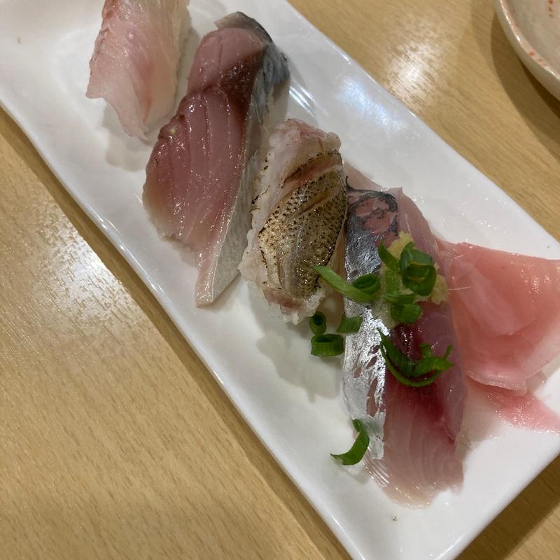 オススメ4貫(第二ひさご寿司)