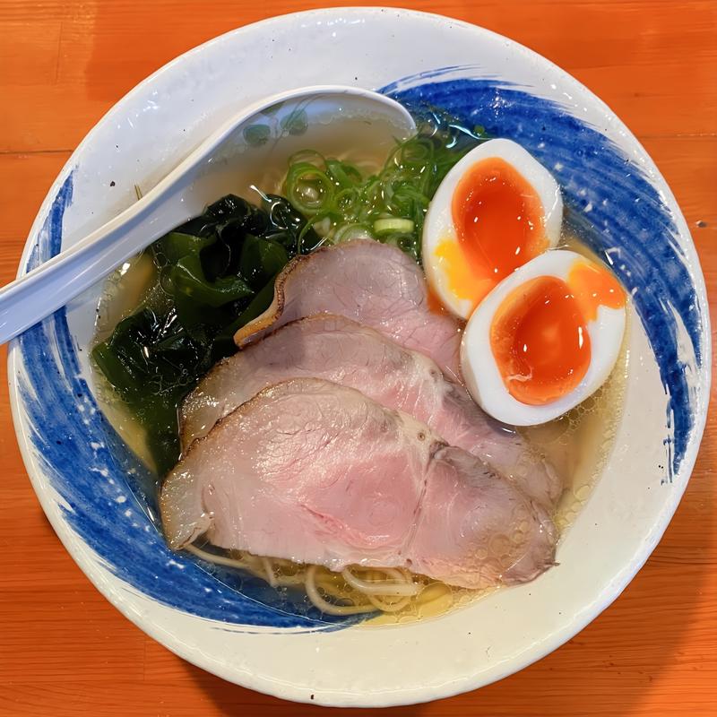 あっさり塩らーめん(らーめん幸の鳥)