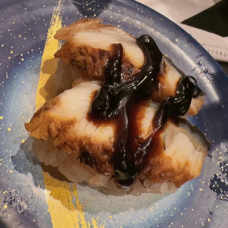 ウナギ(江戸前回転寿司 もり一 船橋南口店)