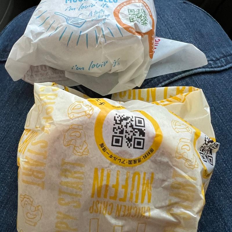 チキンクリスプマフィンコンビ　マックグリドルソーセージ(マクドナルド 保木間店)