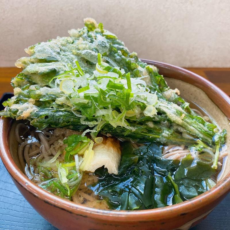 春菊天そば(立喰そば 大むら)