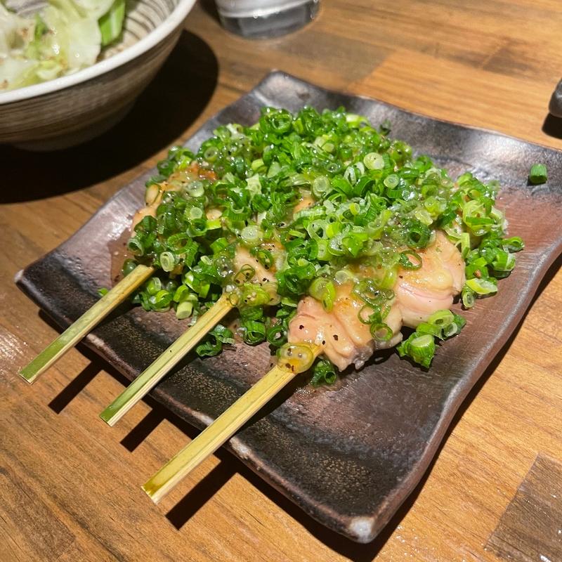 ネギたっぷり鶏塩ダレ(焼鳥ひめんち （【旧店名】大伸 白子店）)