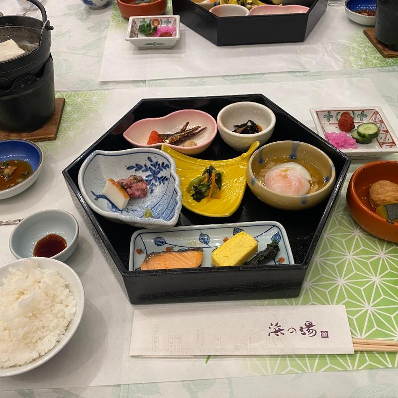 和食セット(上諏訪温泉 浜の湯)
