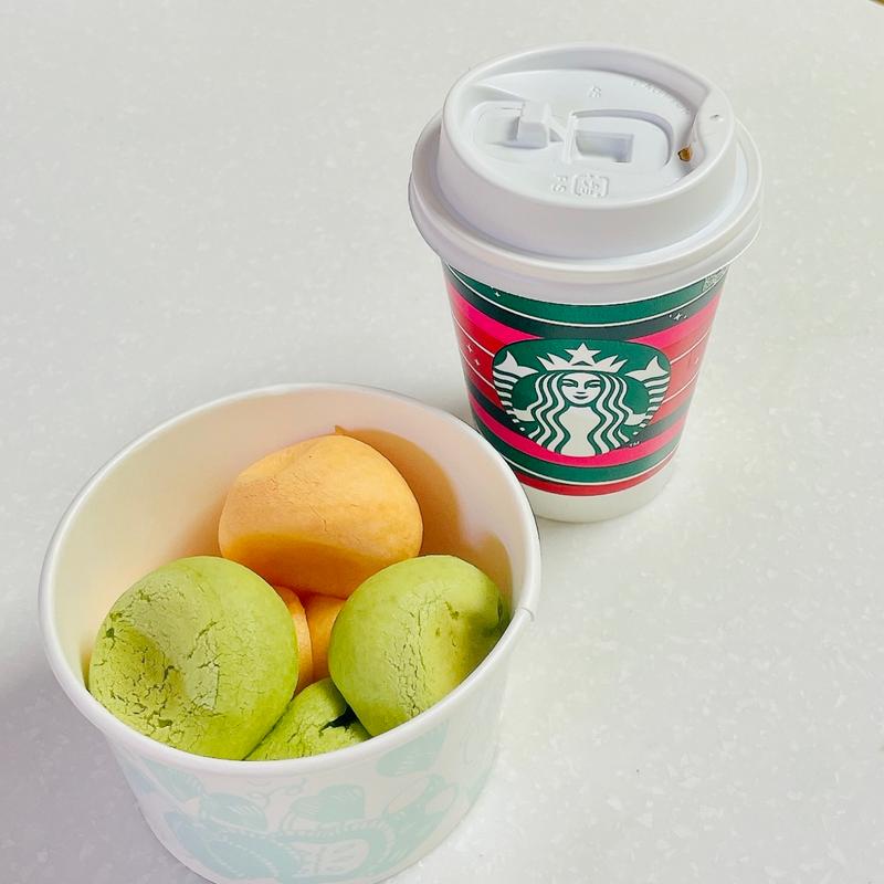 もっちりボール　抹茶＆パンプキンミルク(スターバックス コーヒー エキア プレミエ 和光店)