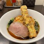 天ぷら中華(限定)(博多とんこつ 豚の足跡)