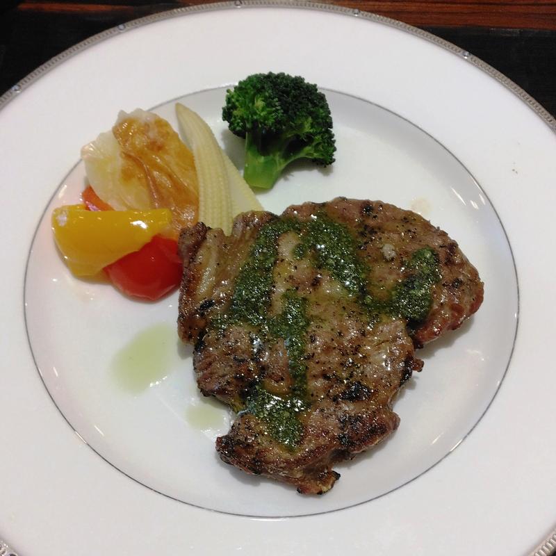 国産豚肩ロースのグリル(Trattoria W 仙台)