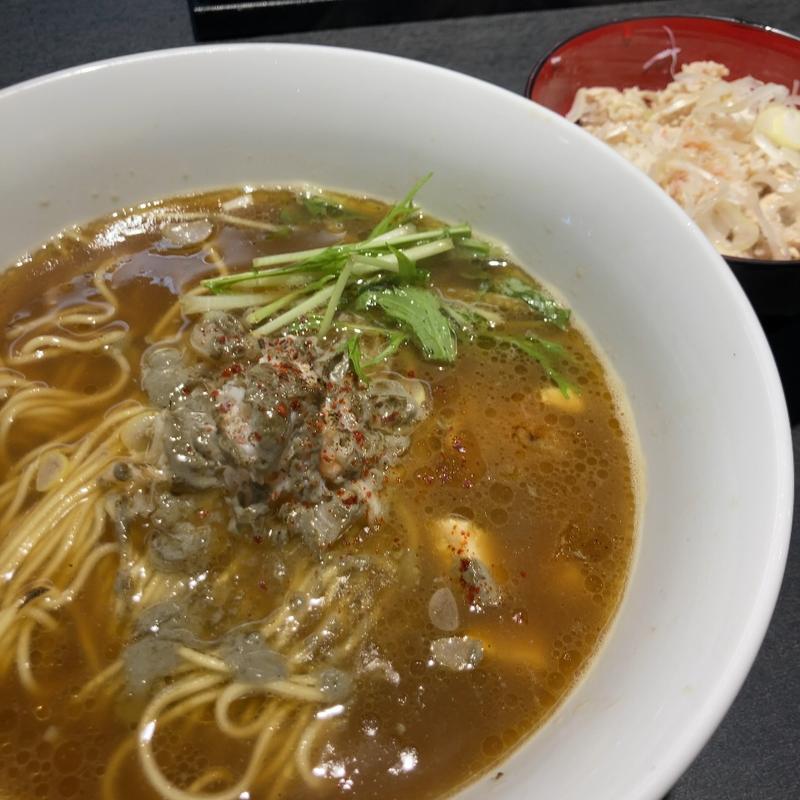 ランチセット(蟹らあめん 一本道)