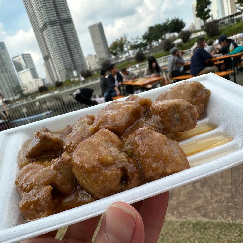 レバニンニク炒め(太幸苑)