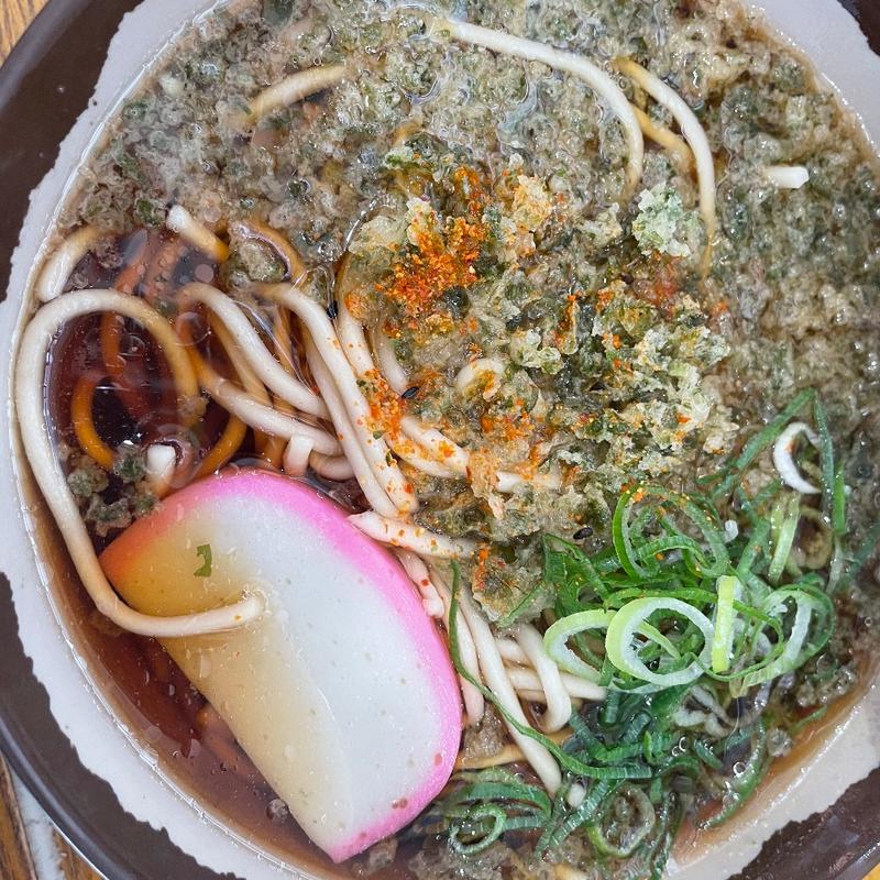 たぬきそば(弥生軒 （やよいけん）)