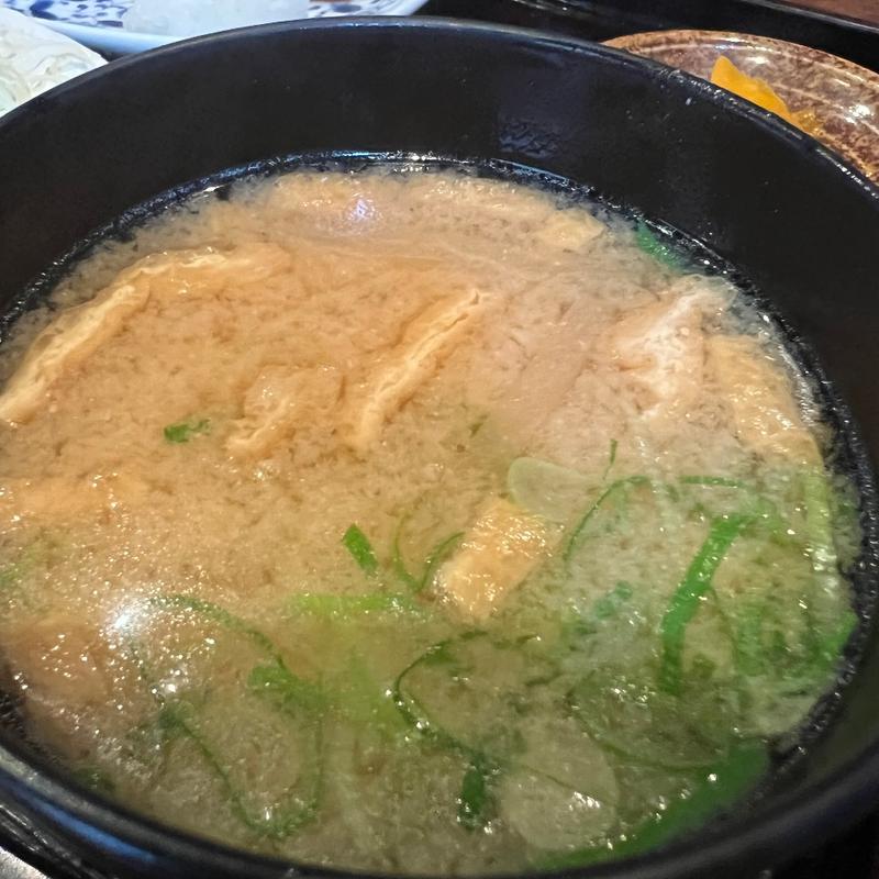 味噌汁(葱や平吉・宇田川)