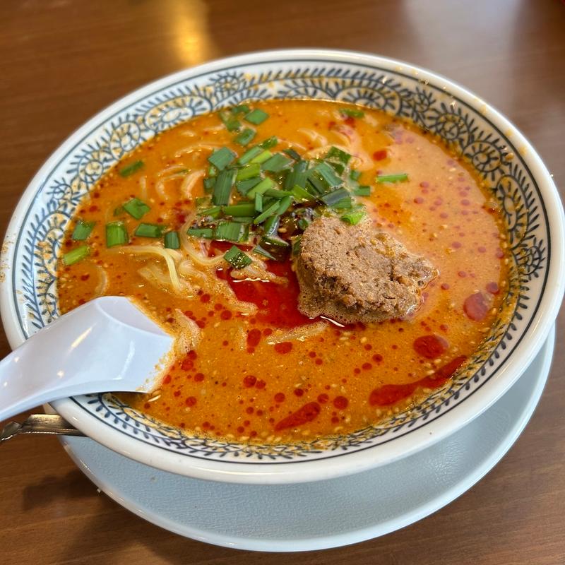 担々麺(丸源ラーメン 当知店)