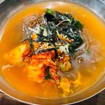 辛い冷麺(七輪焼肉安安 羽生店)
