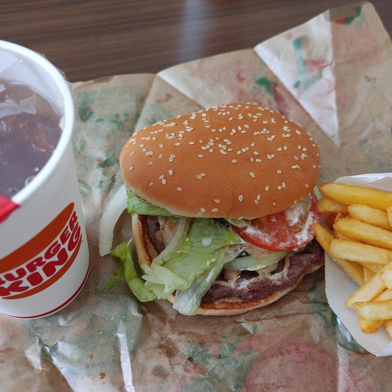 マッシュルームワッパーセット(バーガーキング ニッケコルトンプラザ店)