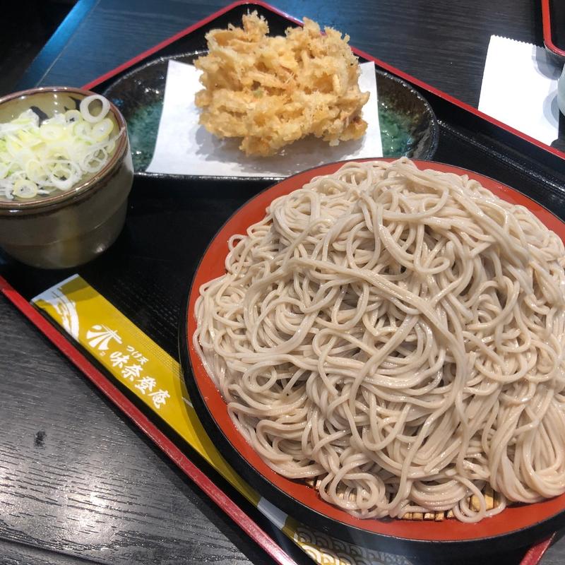 大盛りもりそば(味奈登庵 港南台店)