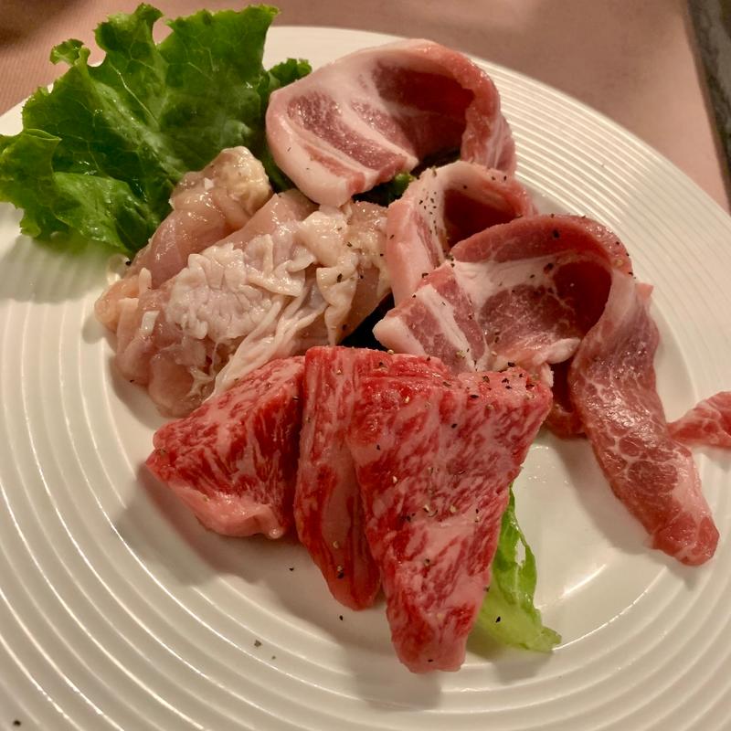 岩焼　肉三昧(岩焼 先斗町 ことし （イワヤキ ポントチョウ コトシ）)