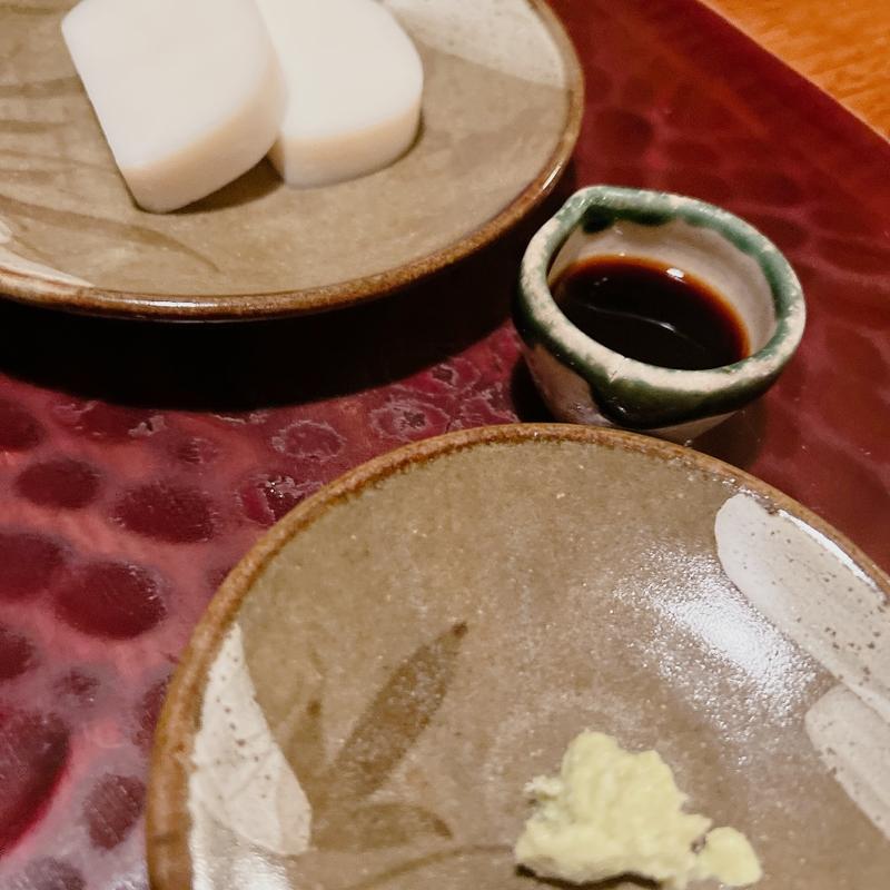 板わさ(並木藪蕎麦)