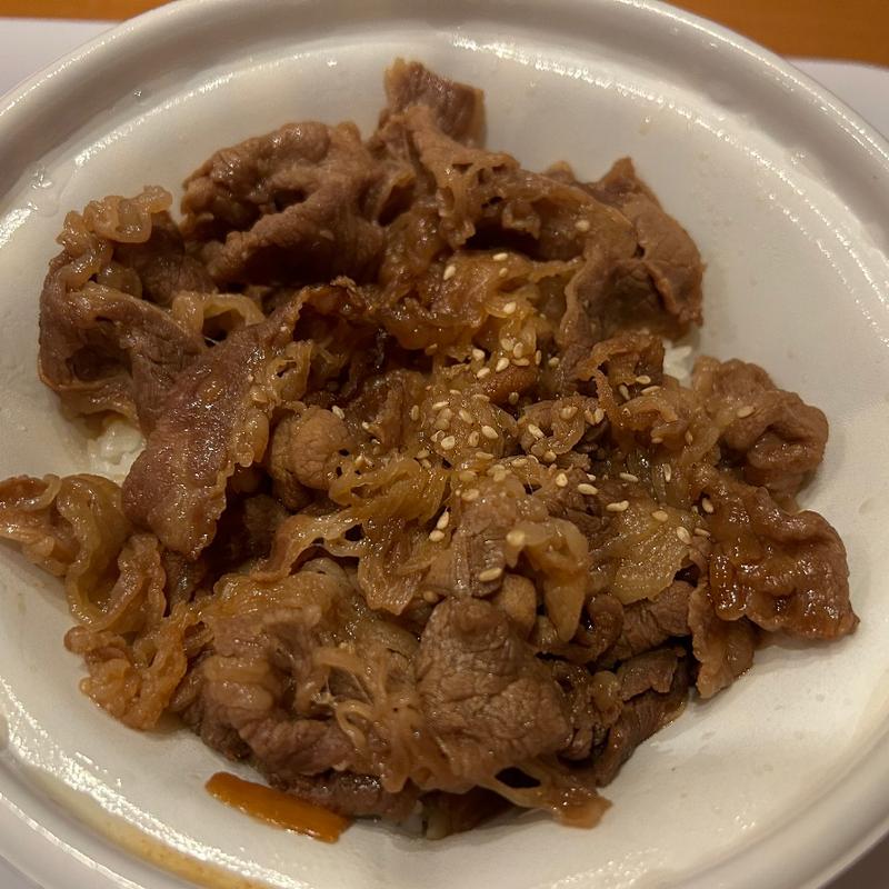 牛カルビ丼(並盛)(すき家 枚方中宮東之町店 )