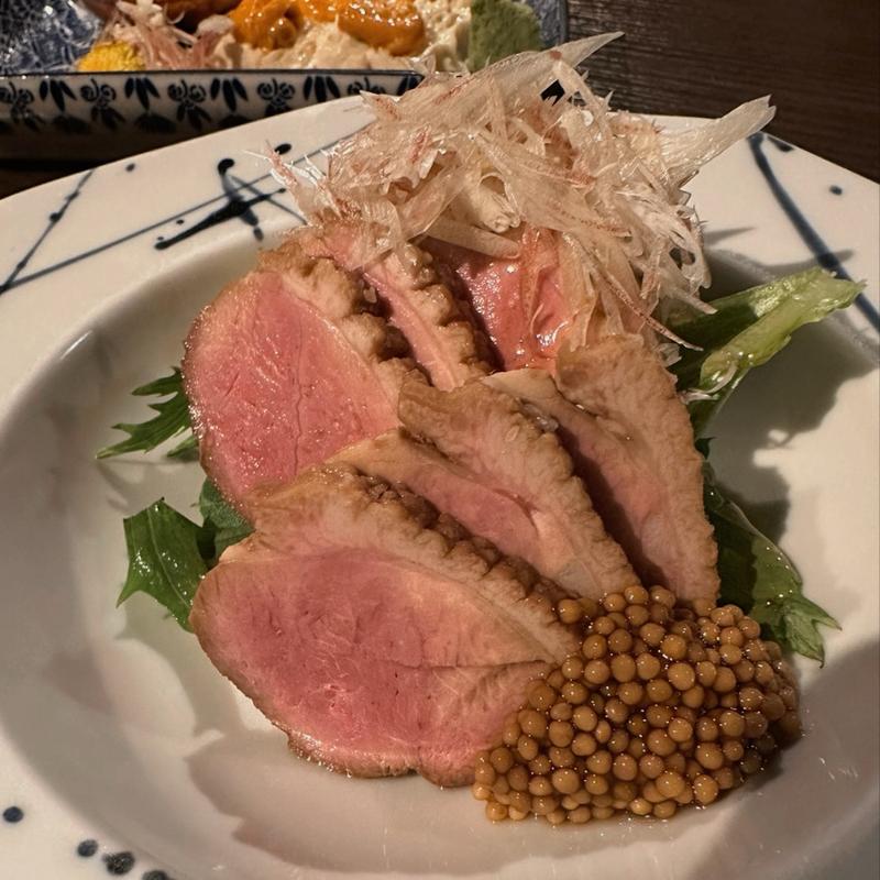 極上　鴨ロース(うしのほね 本店 )