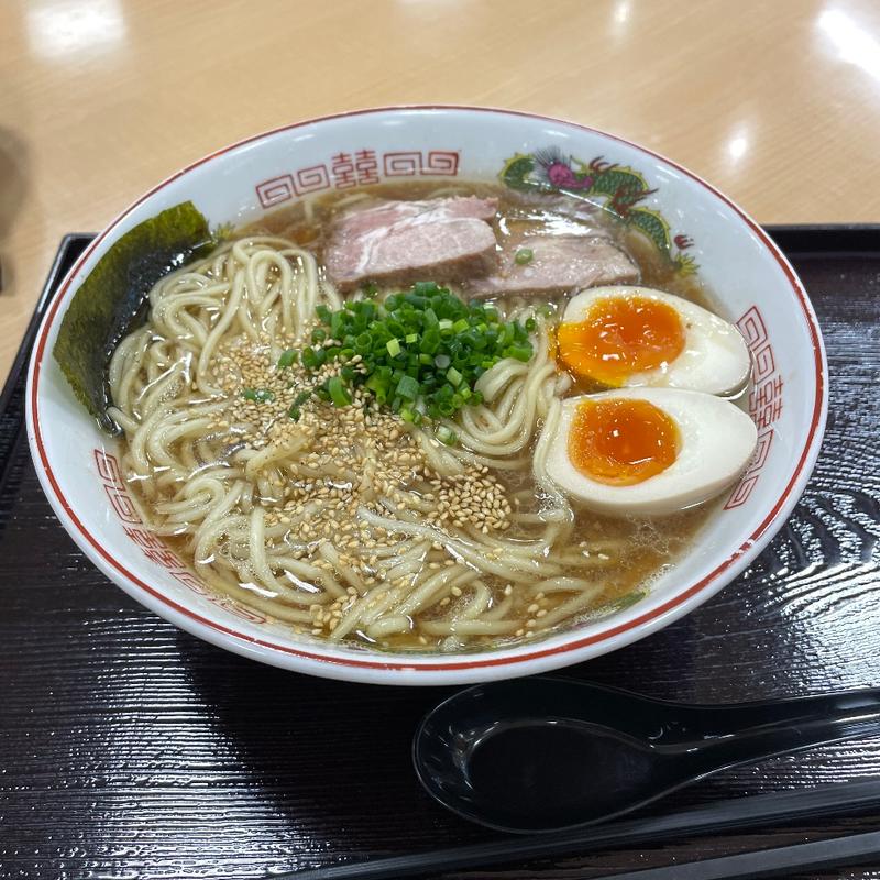 味玉ラーメン大盛(上海ラーメン佐伯店)