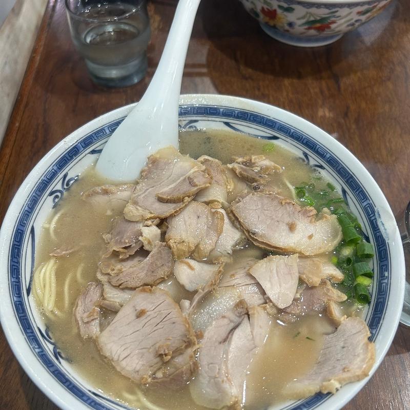 焼豚らーめん（大盛）(再来軒 （さいらいけん）)