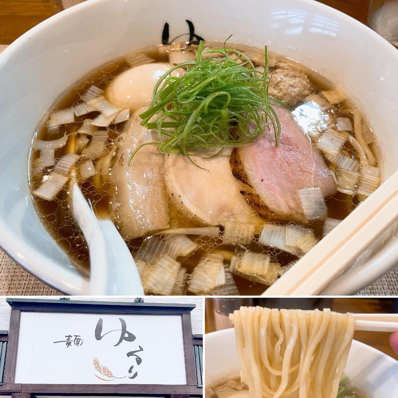 鴨そば醤油(麺 ゆるり)