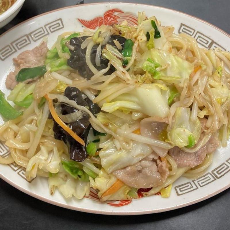 五目焼きそば(馬賊 浅草本店)